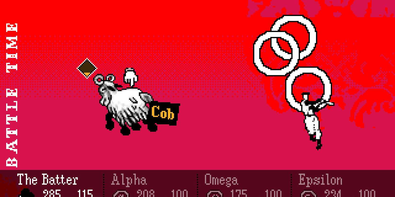 Screenshot of the Cob Fight in OFF.