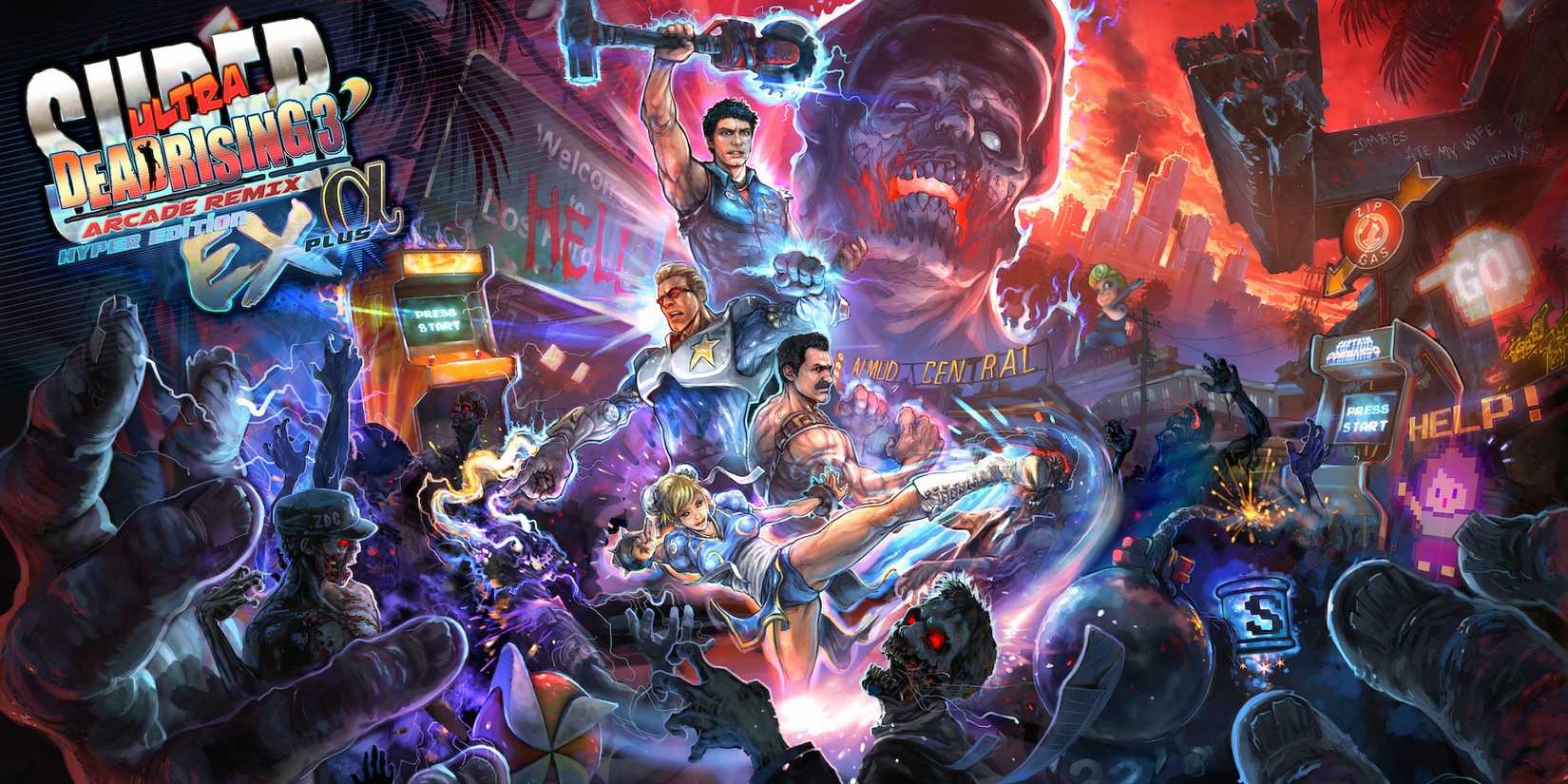 Dead Rising 3 Capcom DLC Super Ultra Dead Rising 3′ Arcade Remix Hyper Edition EX Plus Alpha