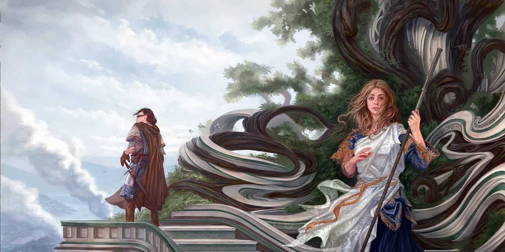 Cover art from the limited edition of Stephen Donaldson's The Illearth War, book 2 of The Chronicles of Thomas Covenant.