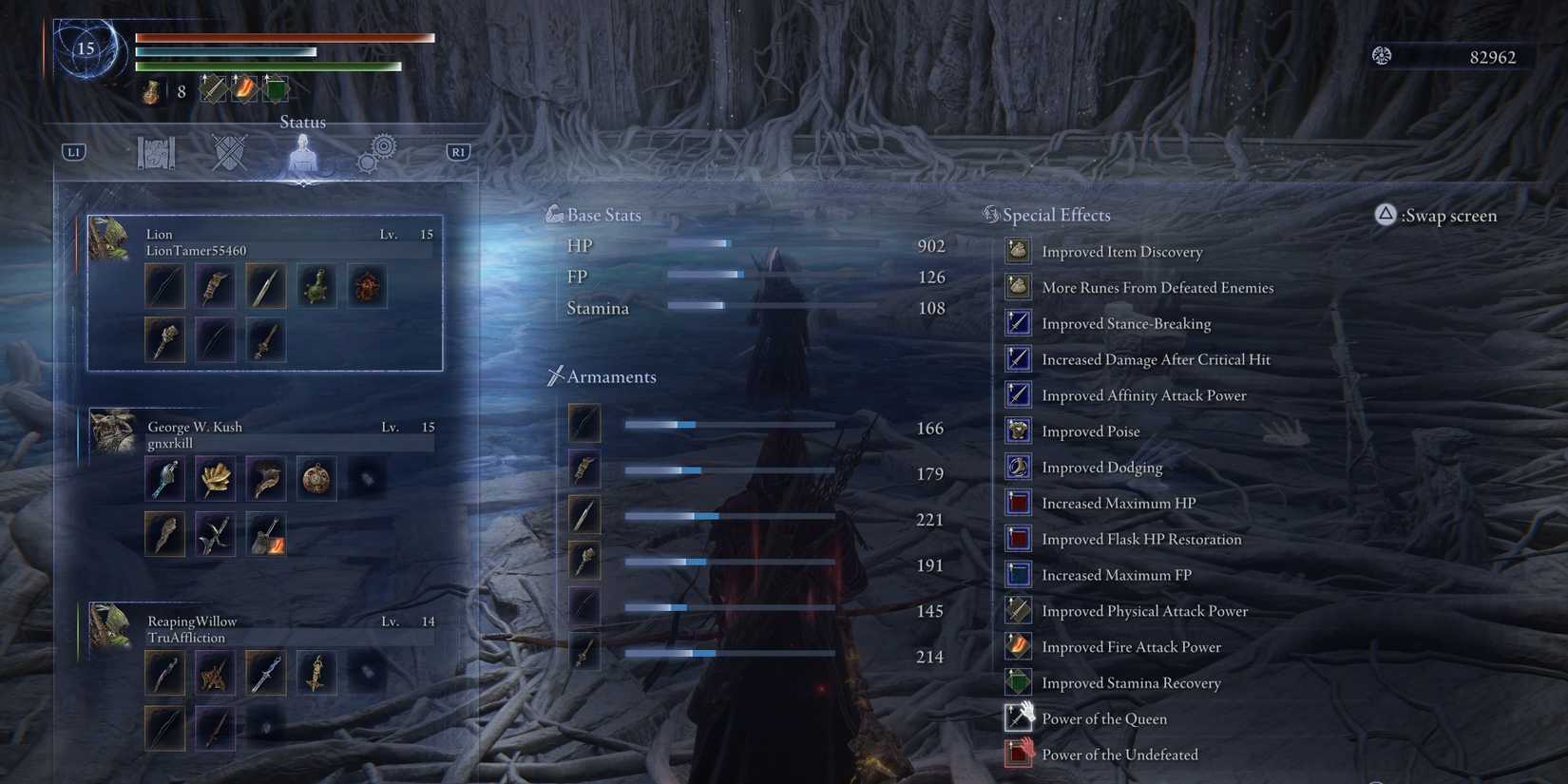 Elden Ring Nightreign Everdark Tricefalos Loadout