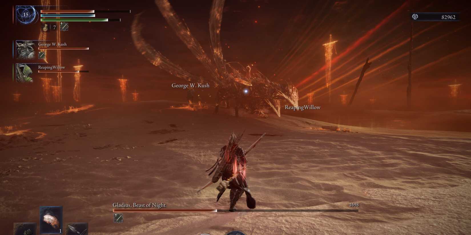 Elden Ring Nightreign Gladius Everdark Sovereign