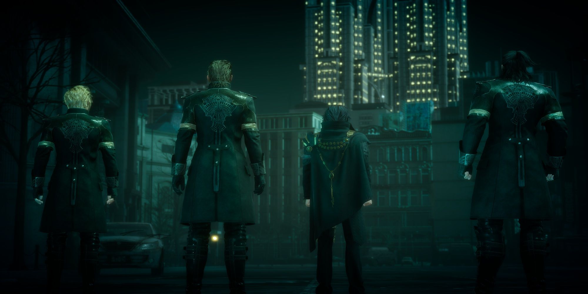 die Jungs von FF15 haben sich aufgestellt