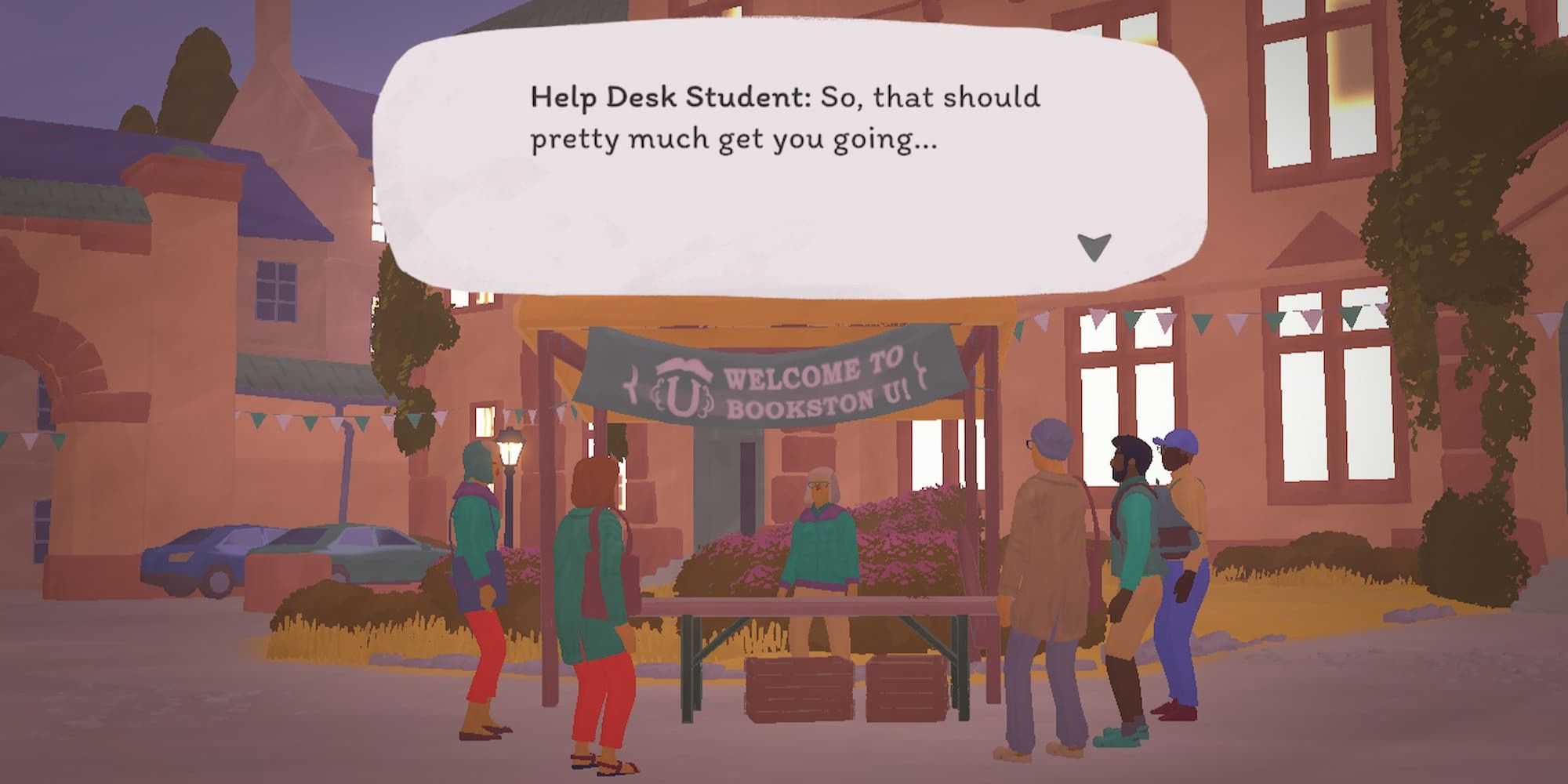 Help Desk Student in Tiny Bookshop