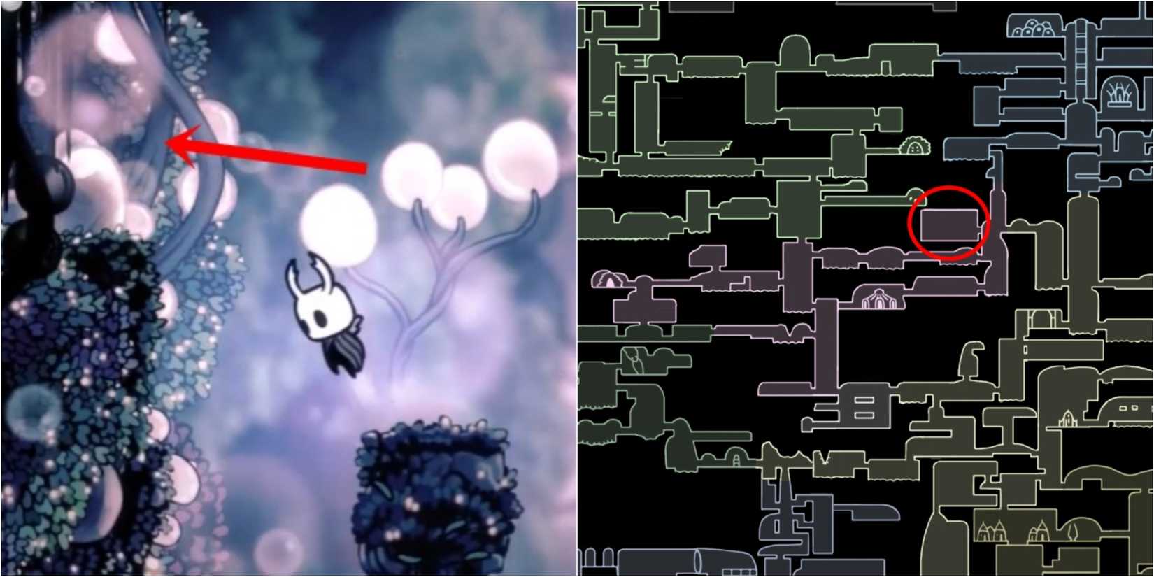 Hollow Knight All Charm Notch Locations Fog Canyon