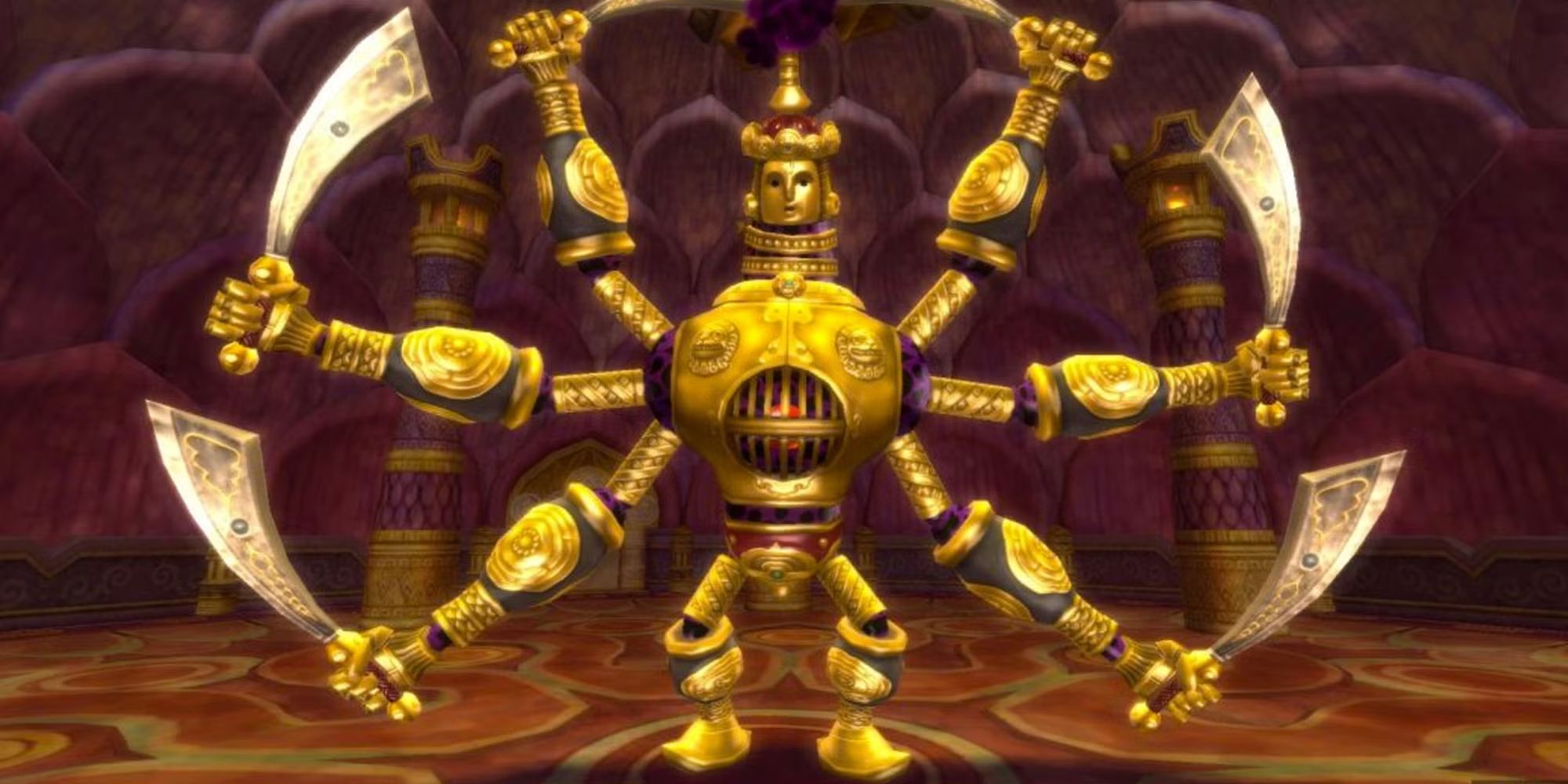 Iconic Skill Check Bosses in Non-Souls Games Zelda Koloktos