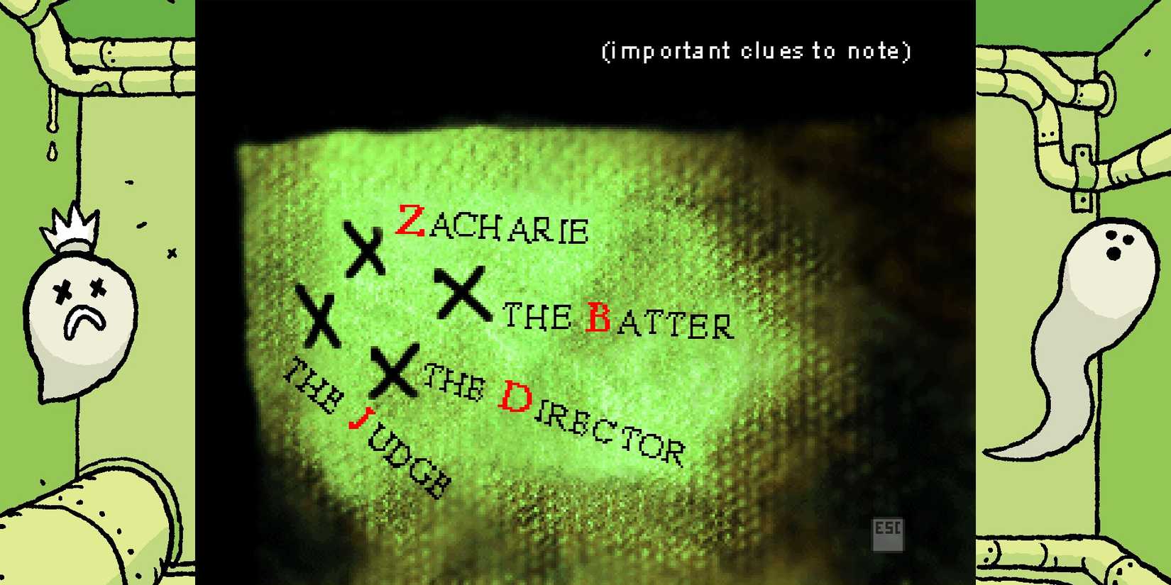 Important Clues to note in OFF.