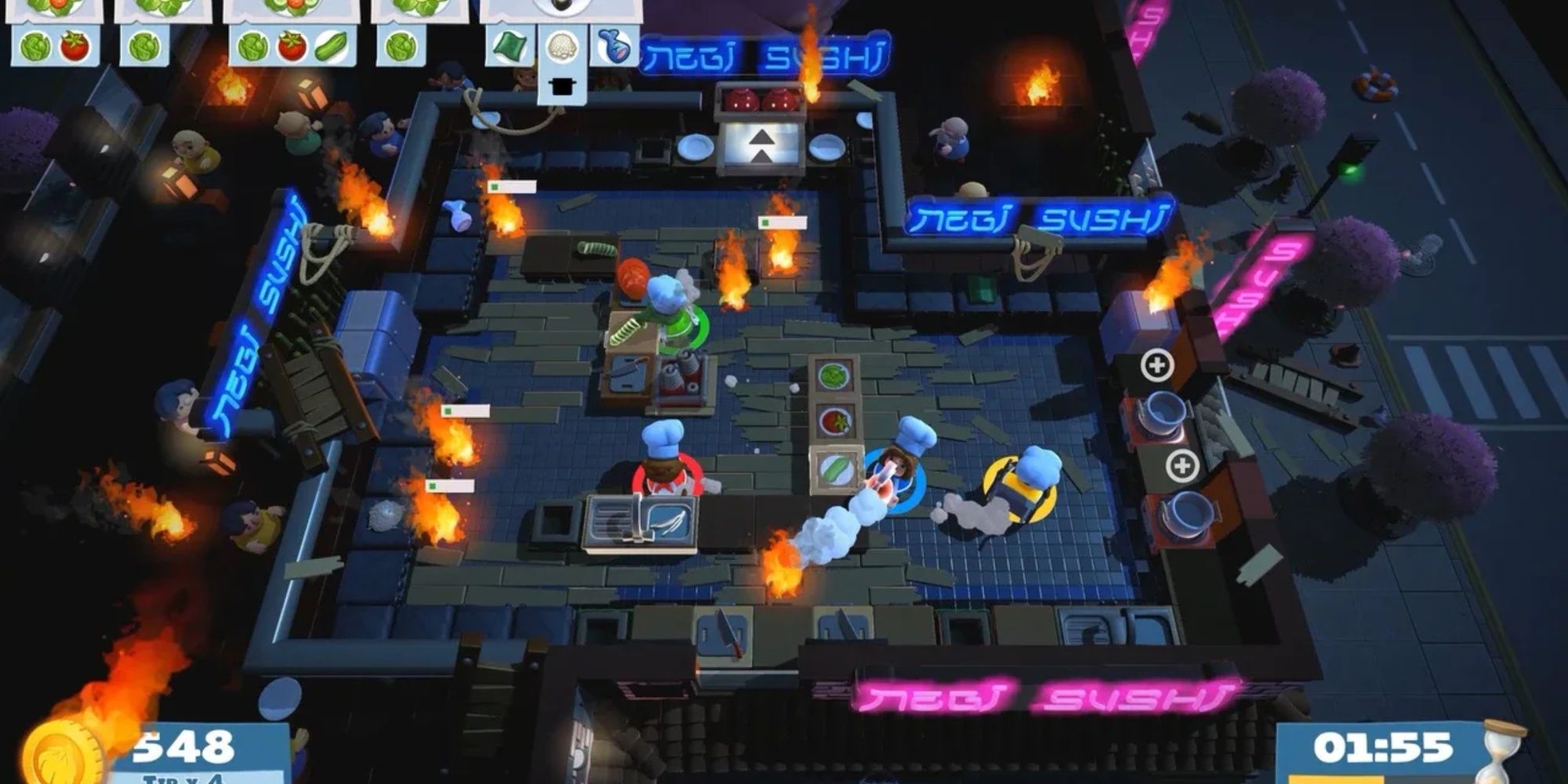 Party Games Overcooked 2