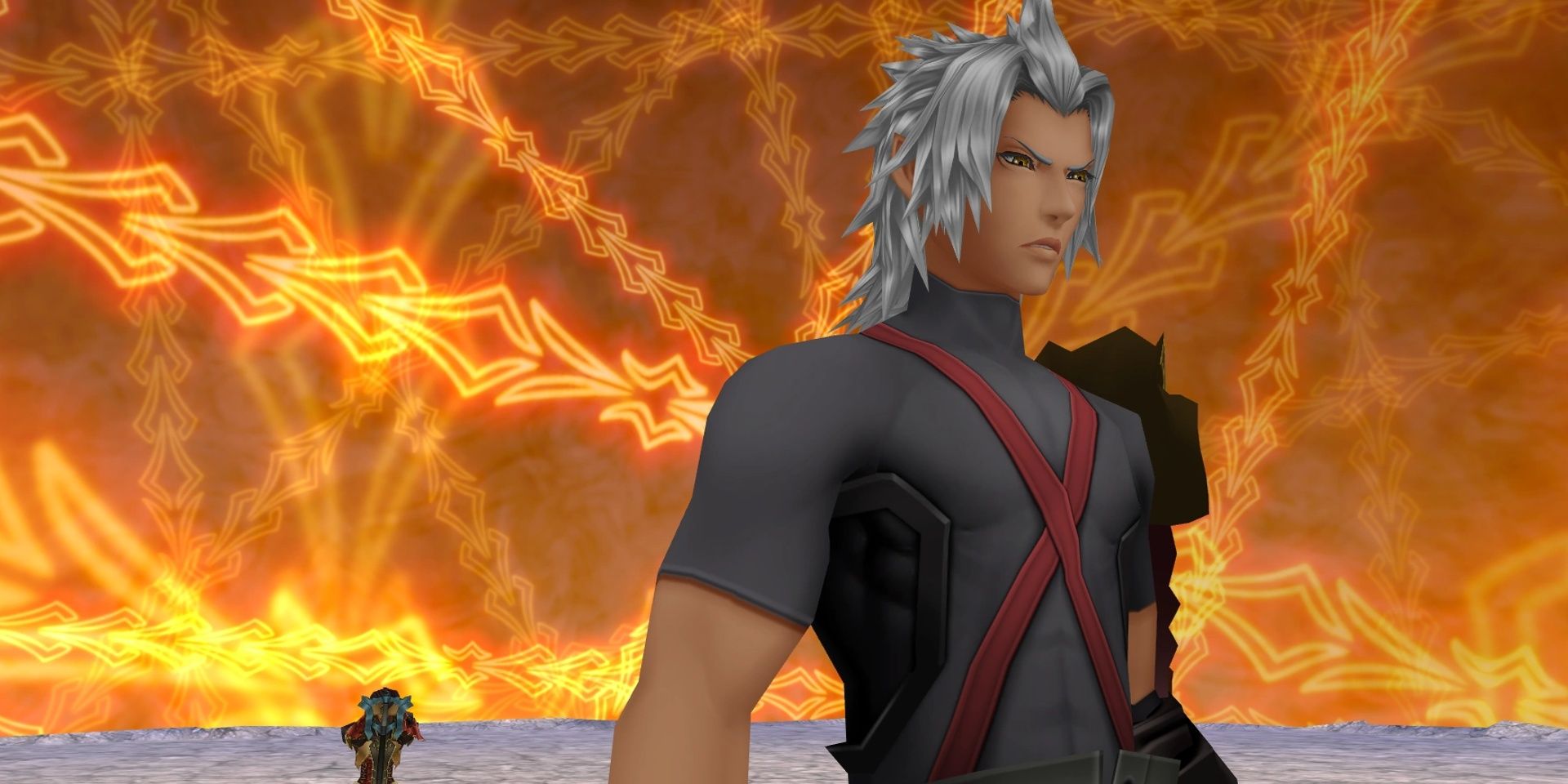 Xehanort takes Terra's body in Kingdom Hearts: Birth By Sleep