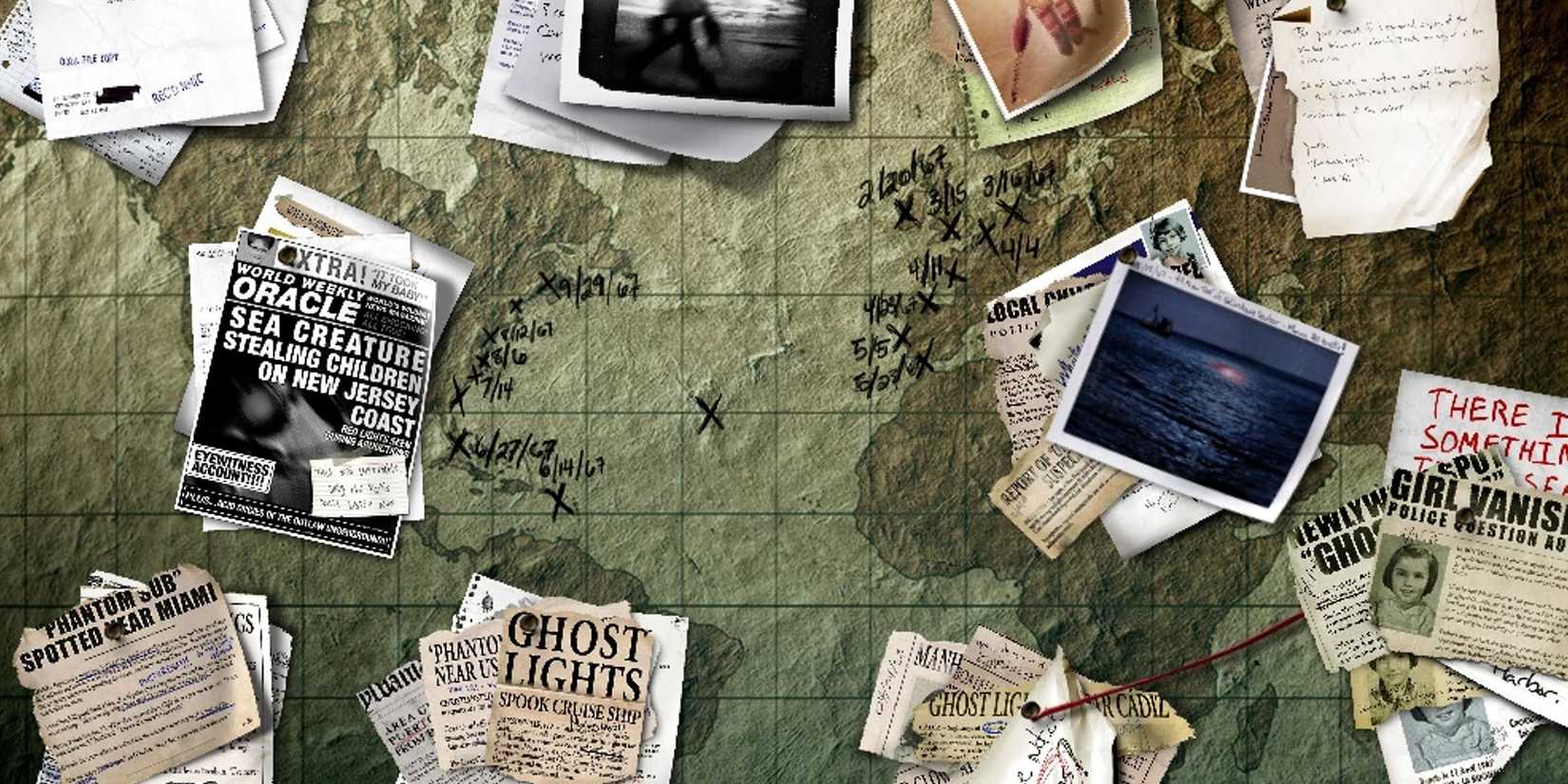 The "There's Something in the Sea" promo site for BioShock 2
