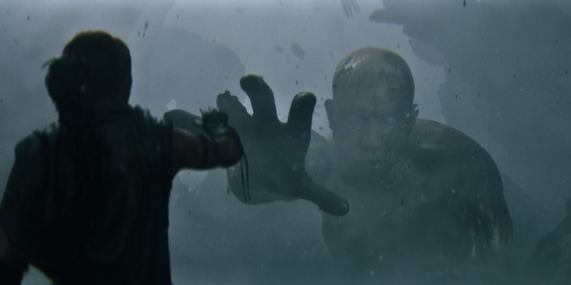 Senua's Saga Hellblade 2 Giant Reaching Out for Senua