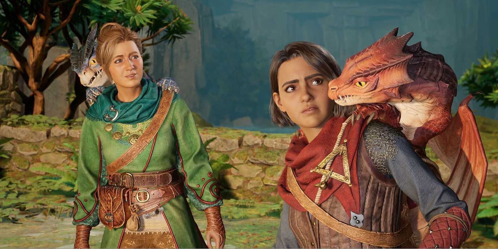 Shoulder Dragons in Split Fiction