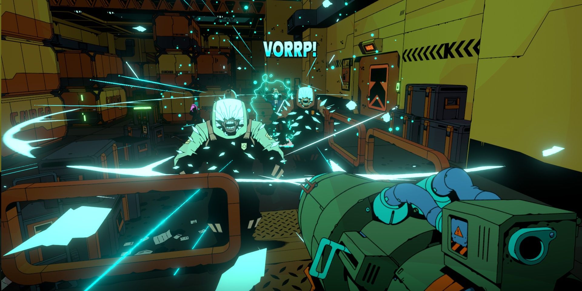 Fighting Screws in Void Bastards