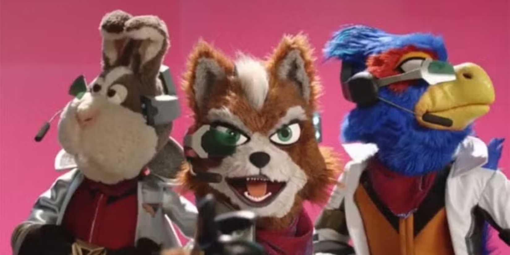 Star Fox puppets