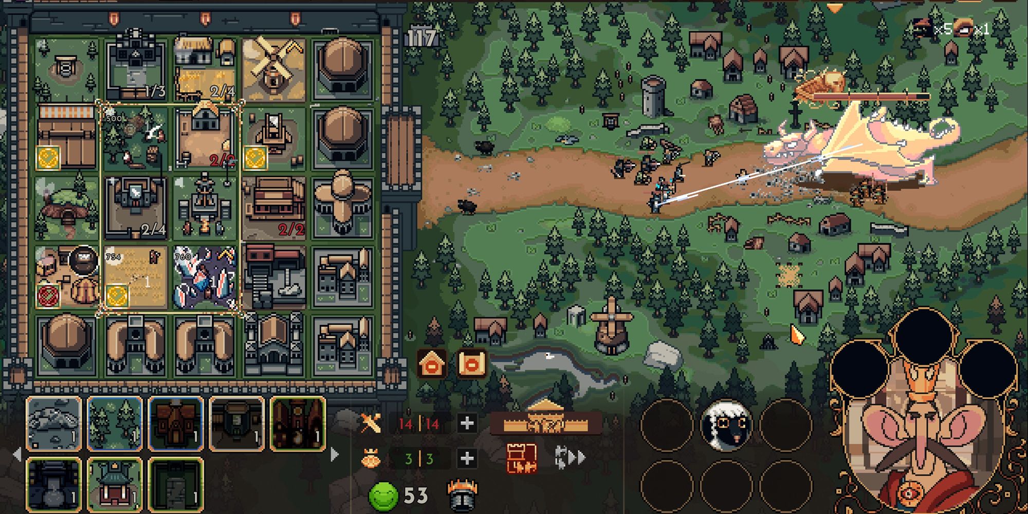 The King is Watching Attcking Volkar The Gold Hoarder-1