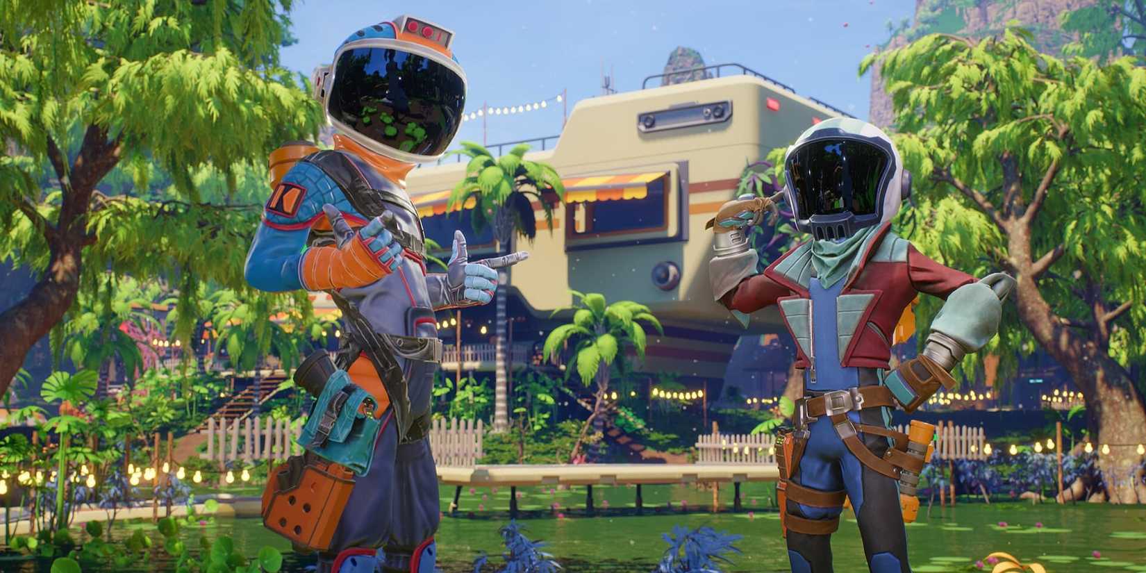 Two Astronauts in Revenge of the Savage Planet