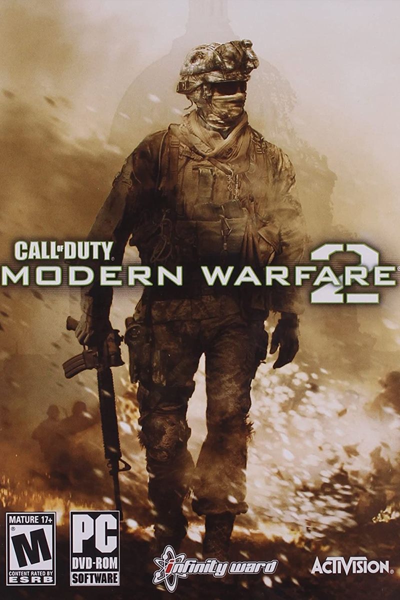 call of duty modern warfare 2 box art