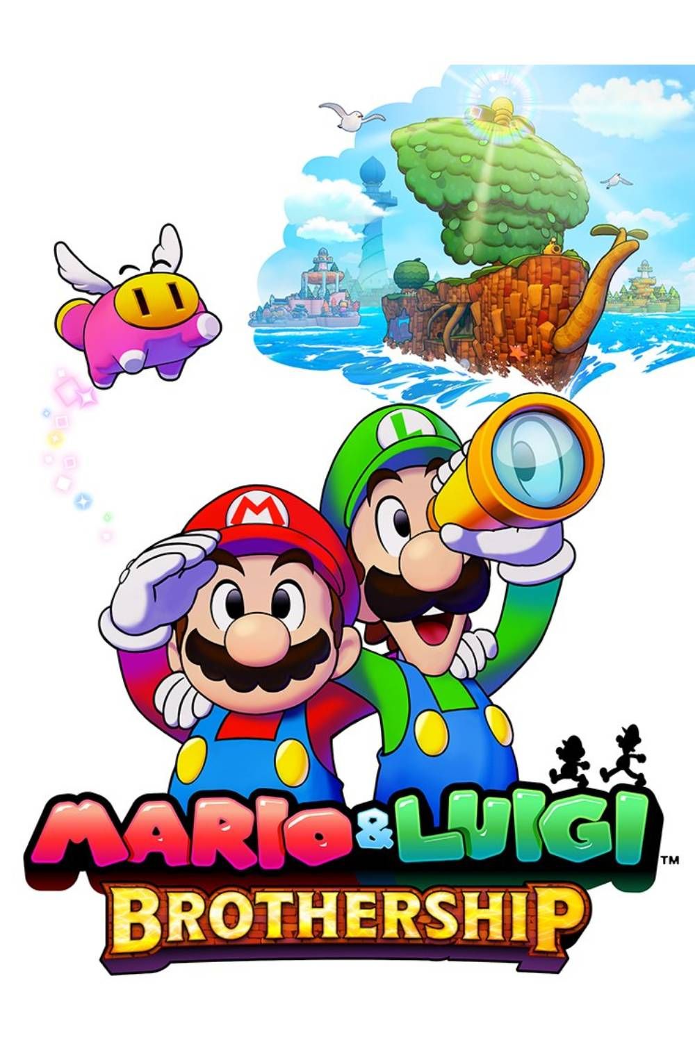 Mario & Luigi Brotherhood Tag Page Cover Art