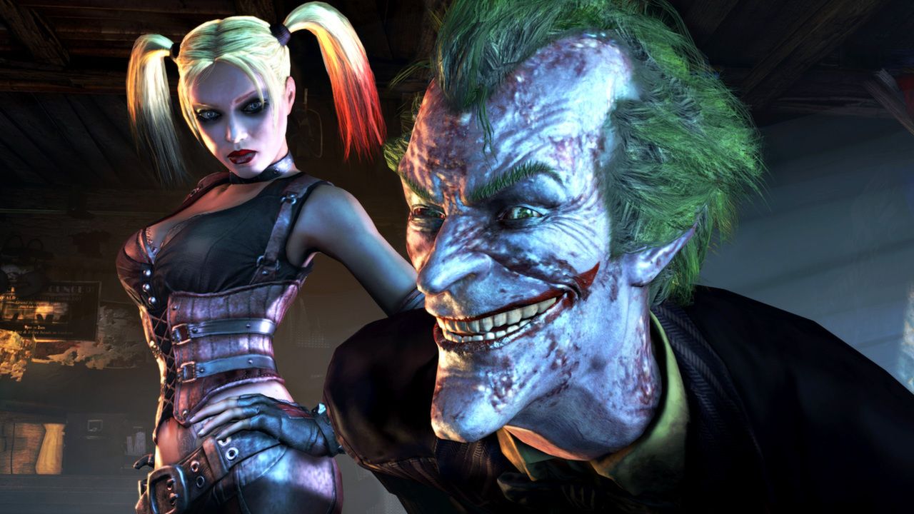 Batman bay lượn trên bầu trời Gotham trong Arkham Knight