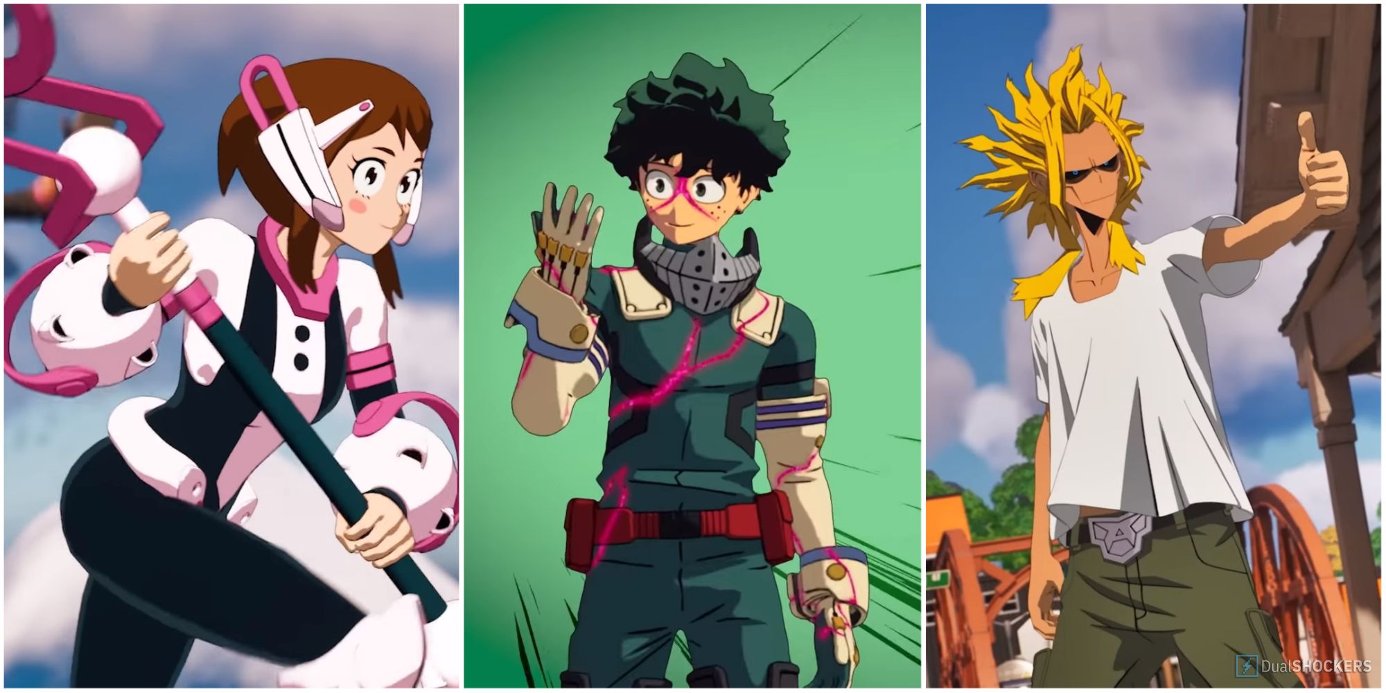 Here Are All Fortnite's 'My Hero Academia' Skins And Cosmetics, Live Now