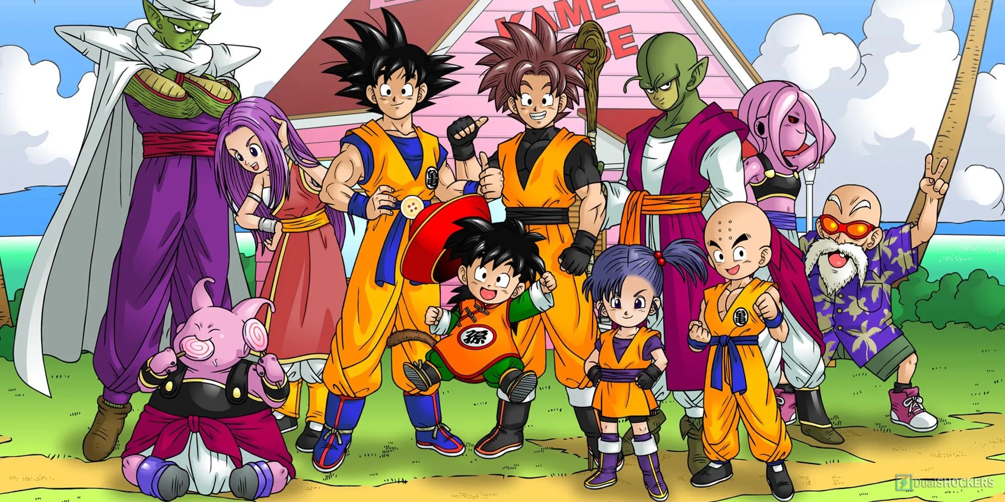 The Main Dragon Ball Heroes And Online Original Heroes From Dragon Ball Online
