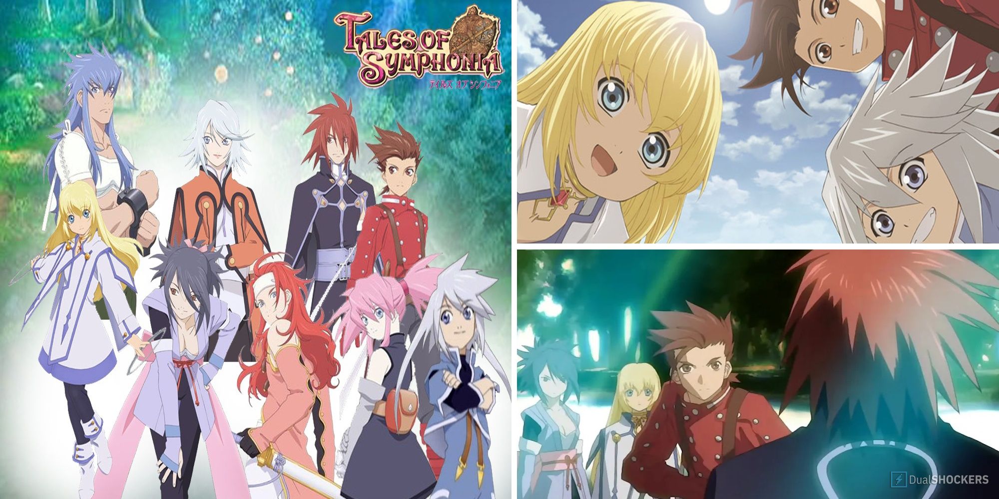 All The Main Characters That Join Lloyd And Collete On Their Adventures And Fights In Tales Of Symphonia