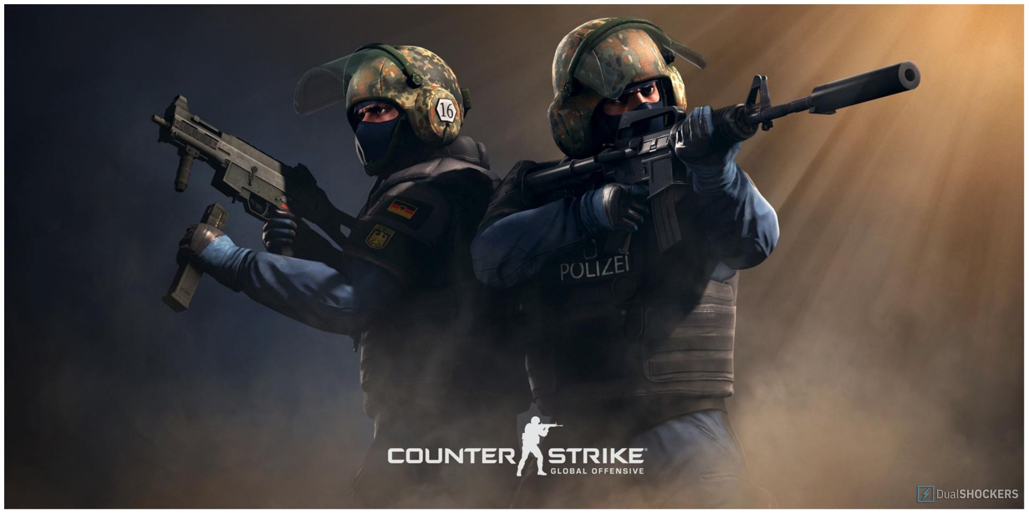 Two CS: GO soldiers ready for battle