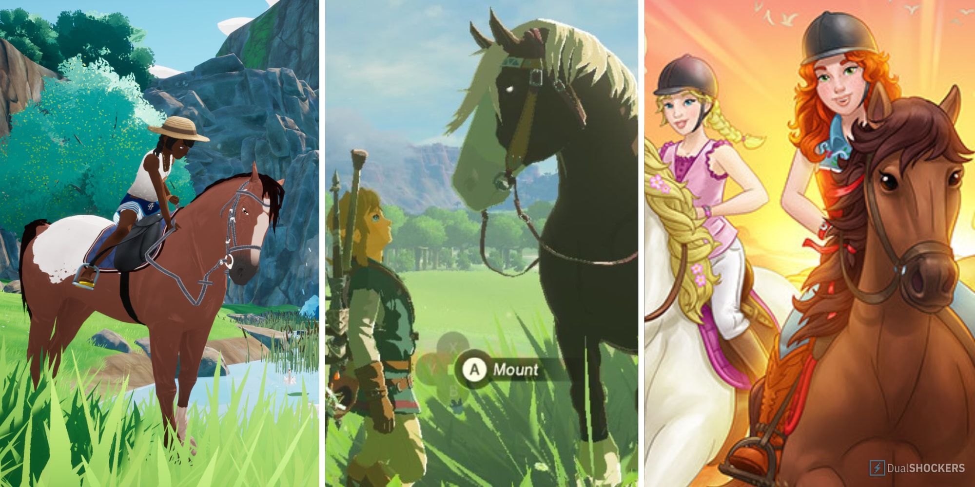 Nintendo switch best sale lite horse games