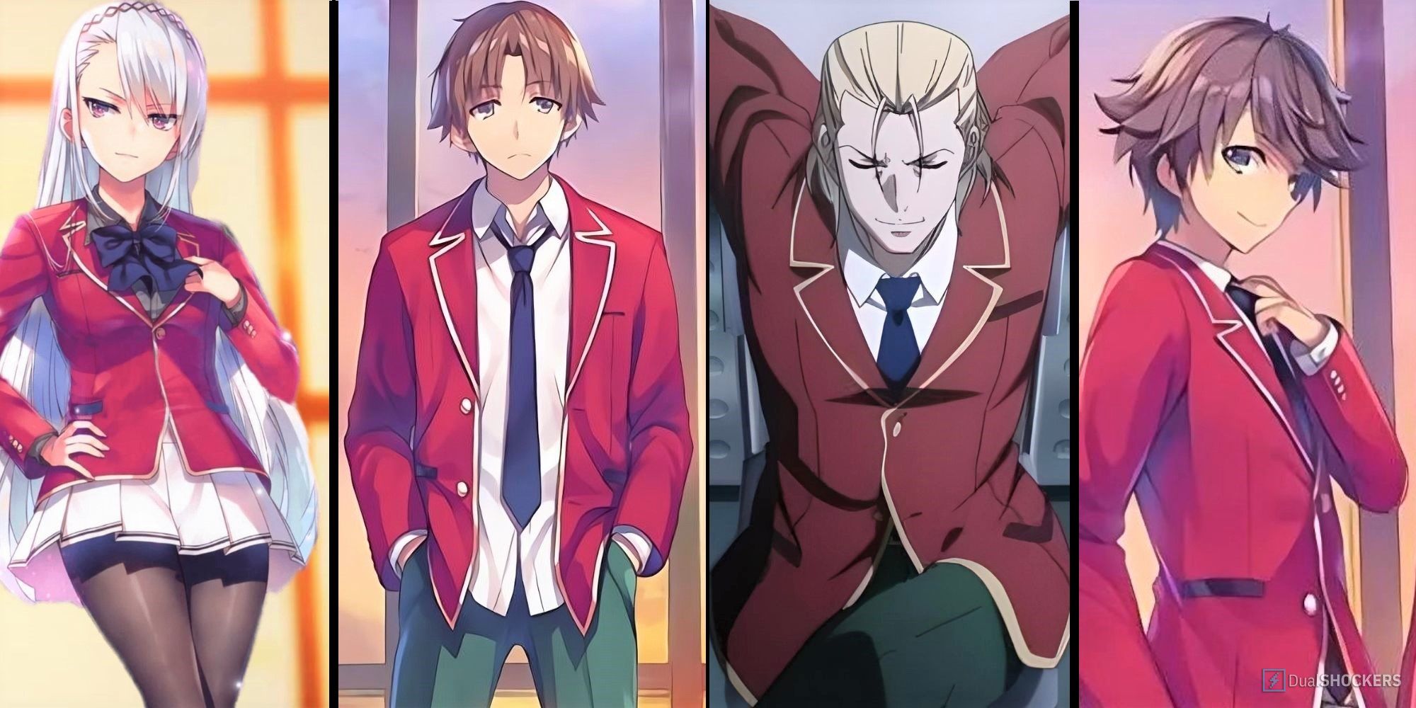 Characters appearing in Classroom of the Elite Anime
