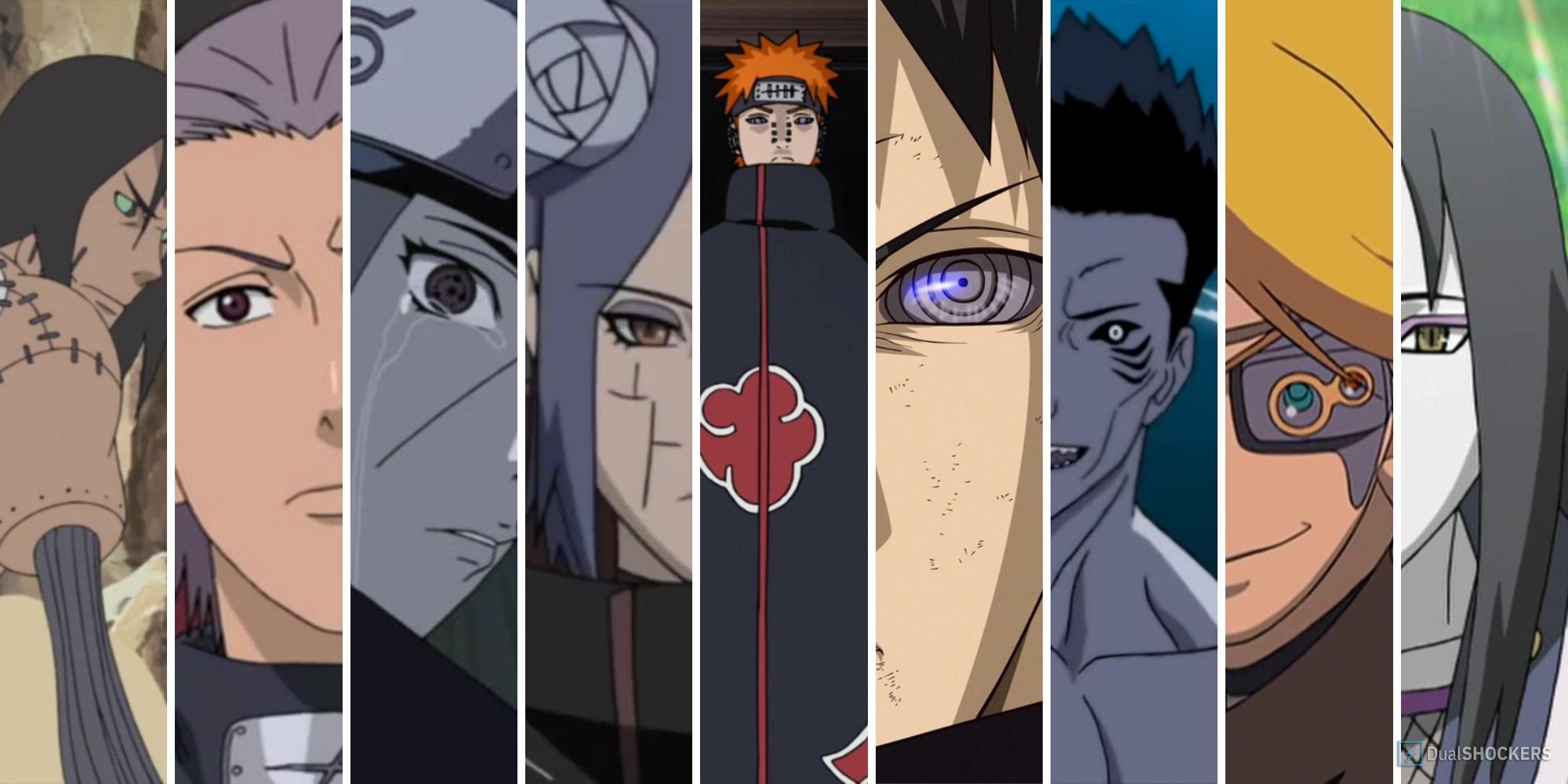 Akatsuki Featured image containing the main 9 members