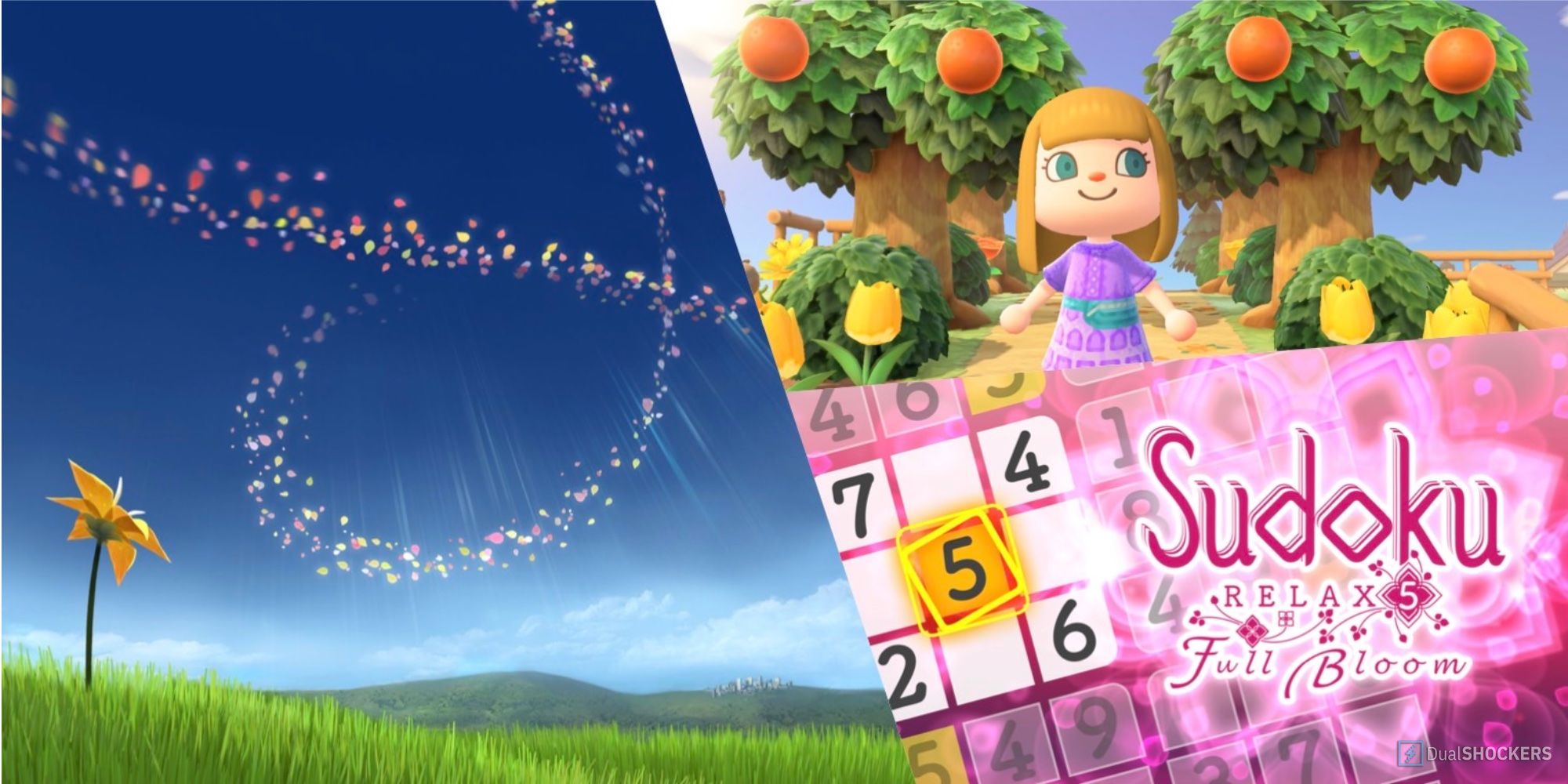 Flower, Animal Crossing, Sudoku