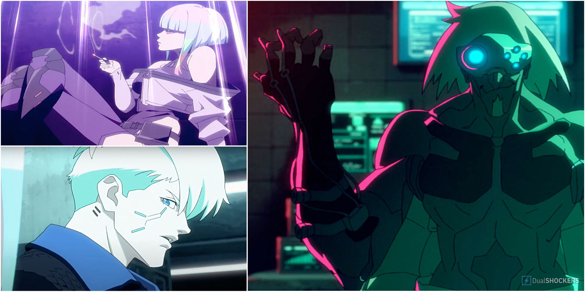 Characters appearing in Cyberpunk: Edgerunners Anime