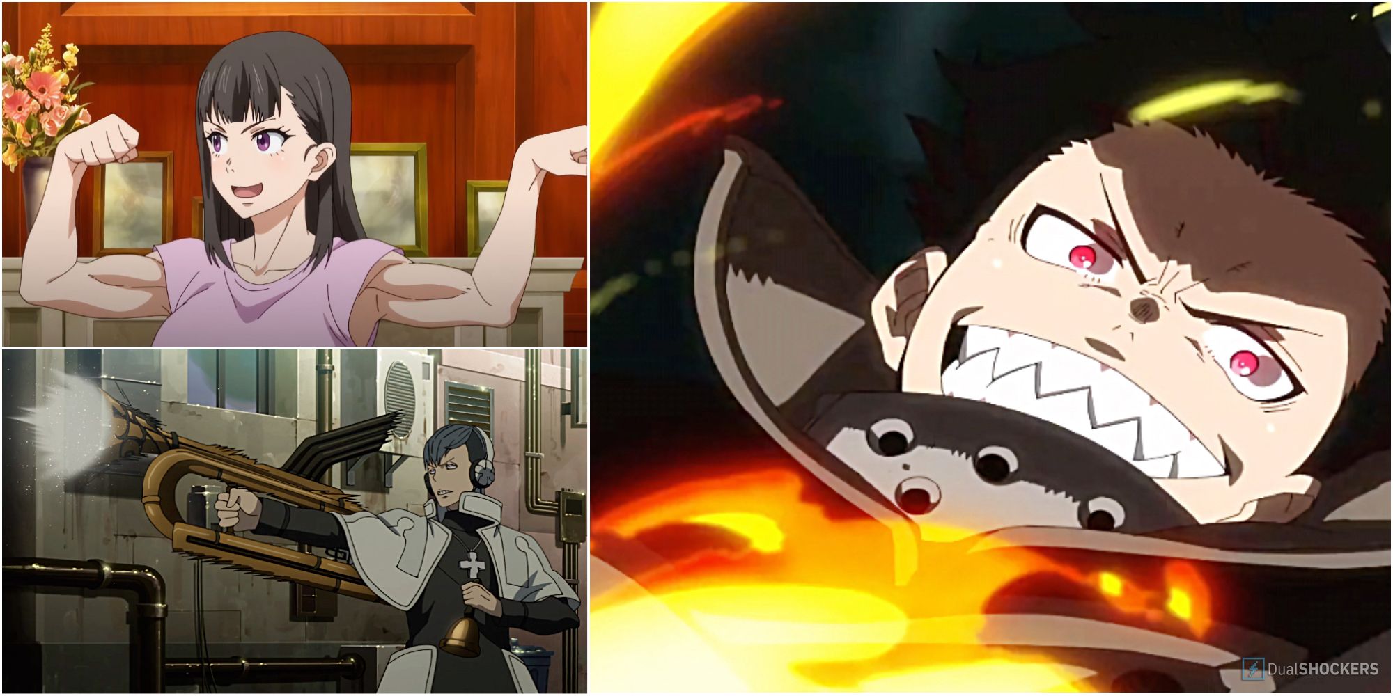 Characters appearing in Fire Force Anime