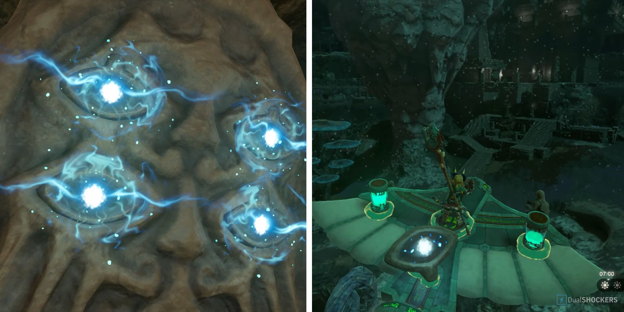 Zelda: Tears of the Kingdom Mystery in the Depths statues guide