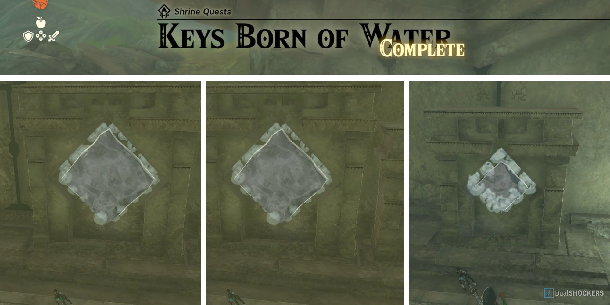 The Legend Of Zelda: Tears Of The Kingdom - Keys Born Of Water Quest  Walkthrough