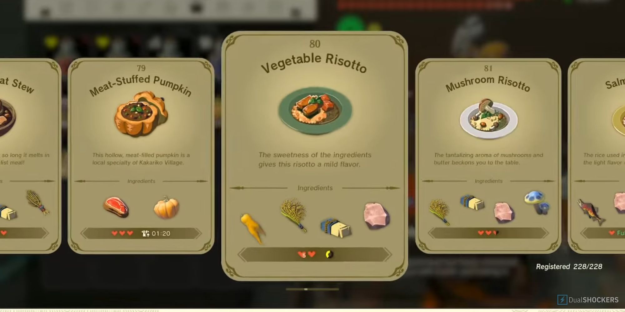 The Legend Of Zelda Tears Of The Kingdom How To Make Vegetable Risotto   Vegetable Risotto Feature 