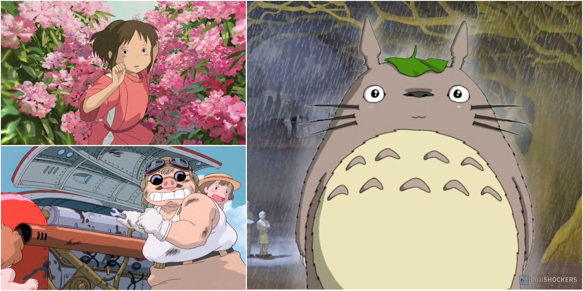 Chihiro Porco and Totoro Feature