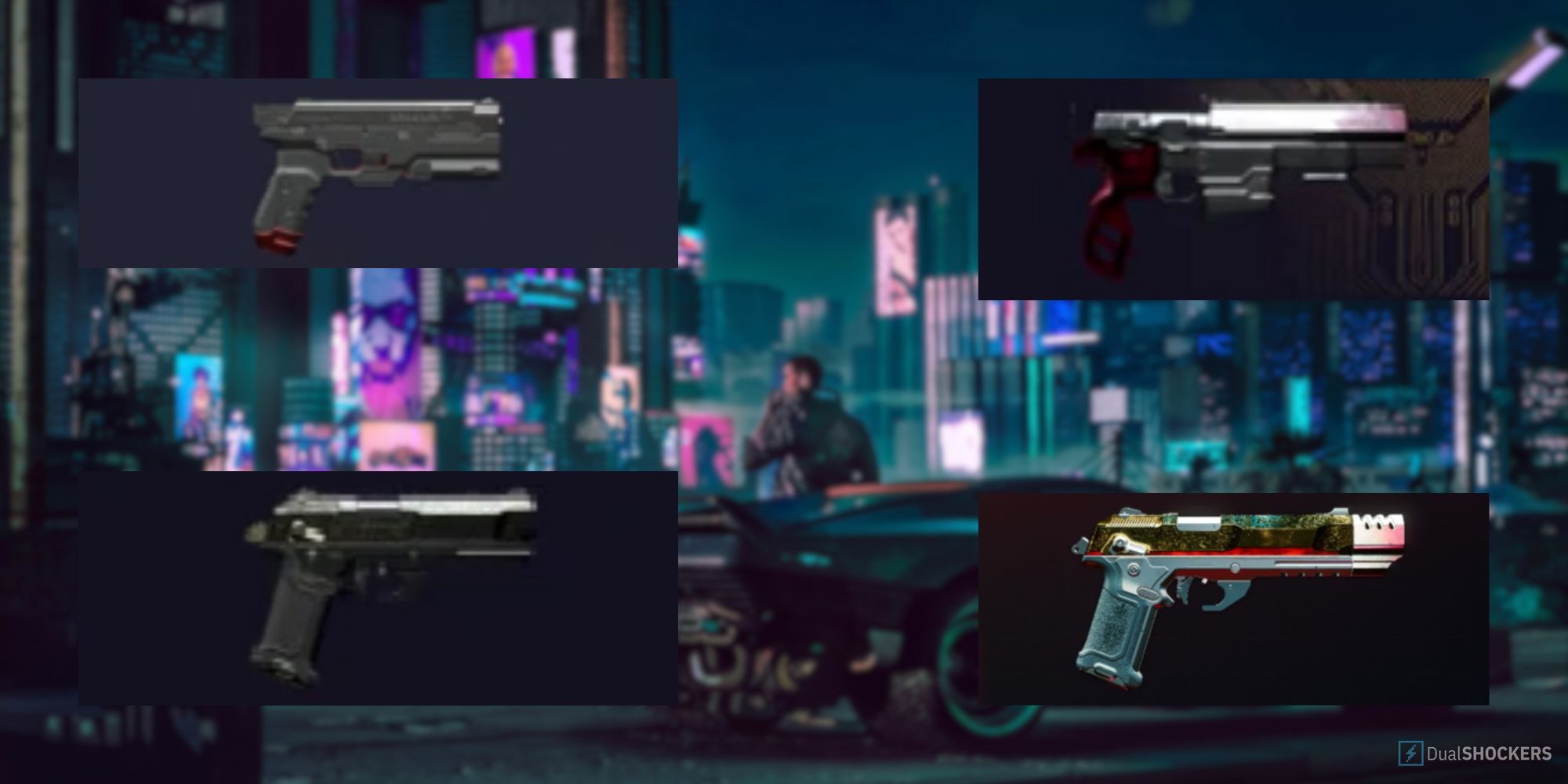 Cyberpunk 2077 10 Best Pistols Ranked 9536