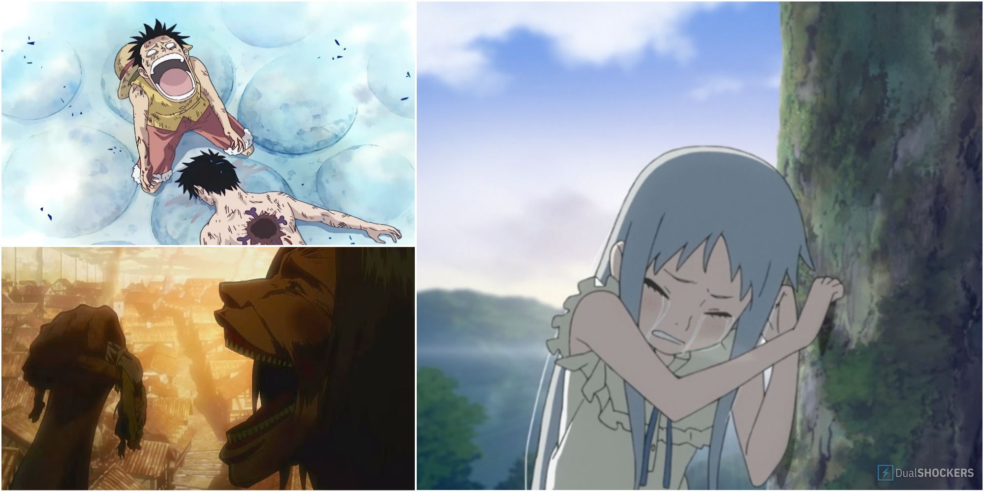 Sad anime moments try not to cry - BiliBili
