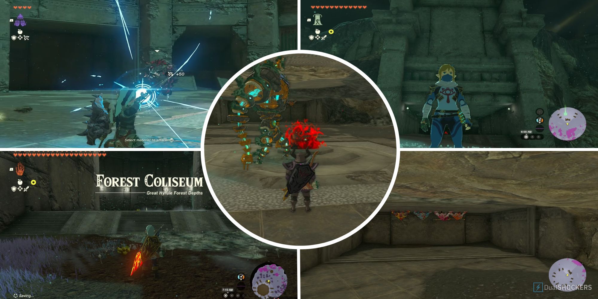 The Legend Of Zelda: Tears Of The Kingdom – All Coliseum Locations In The Depths