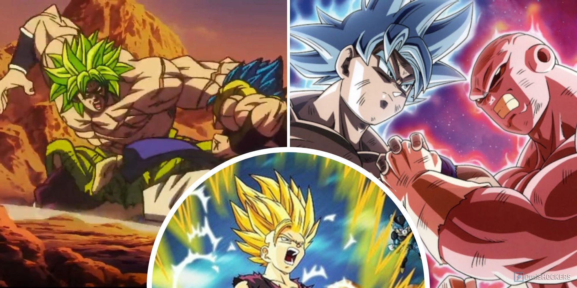 DBZ Battle : Movie 10 Broly Vs SSJ2 Goku & Vegeta