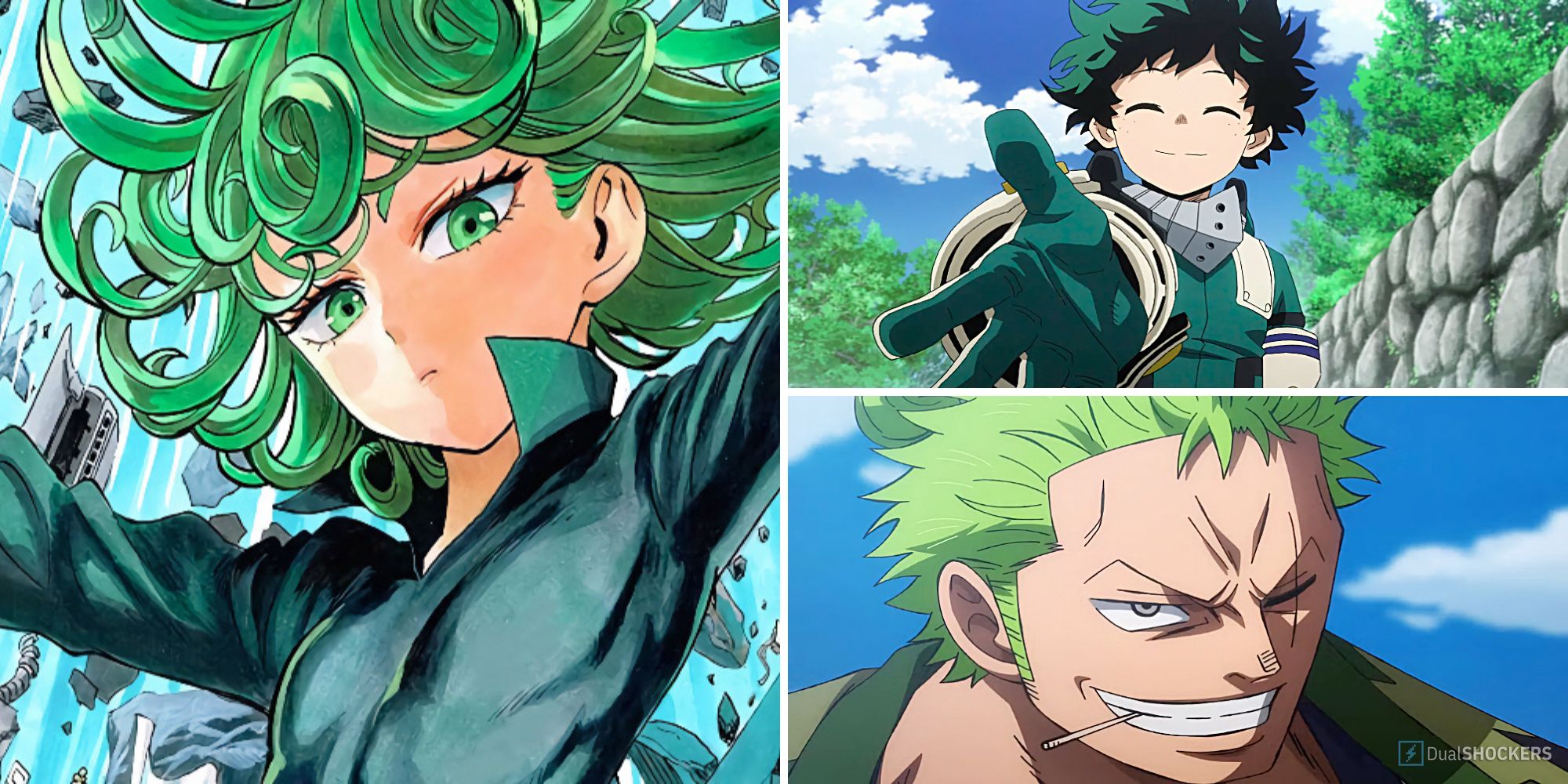 15 Best Anime Characters With Green Hair