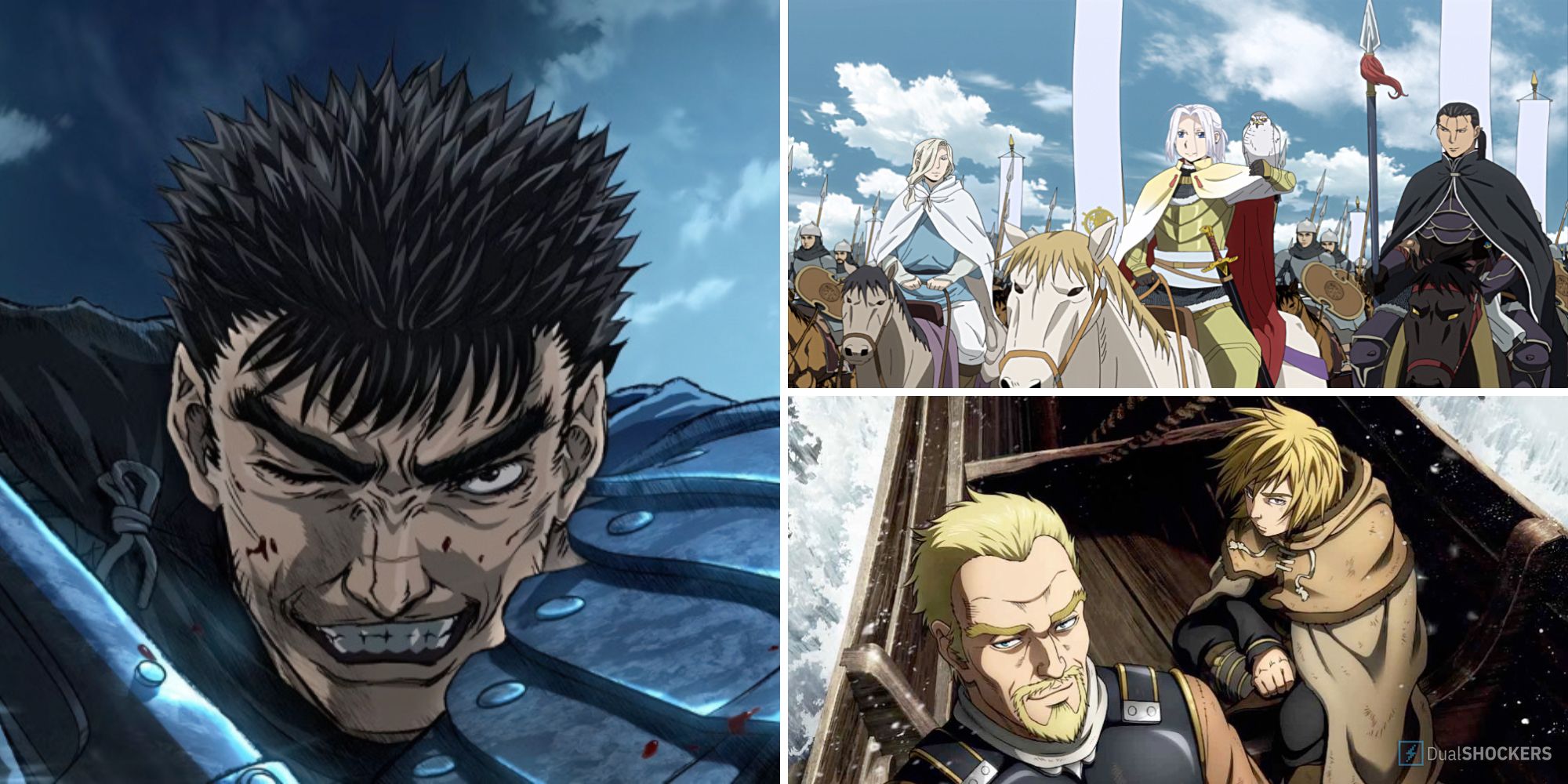 Five Japanese Anime series inspired by Medieval Europe 