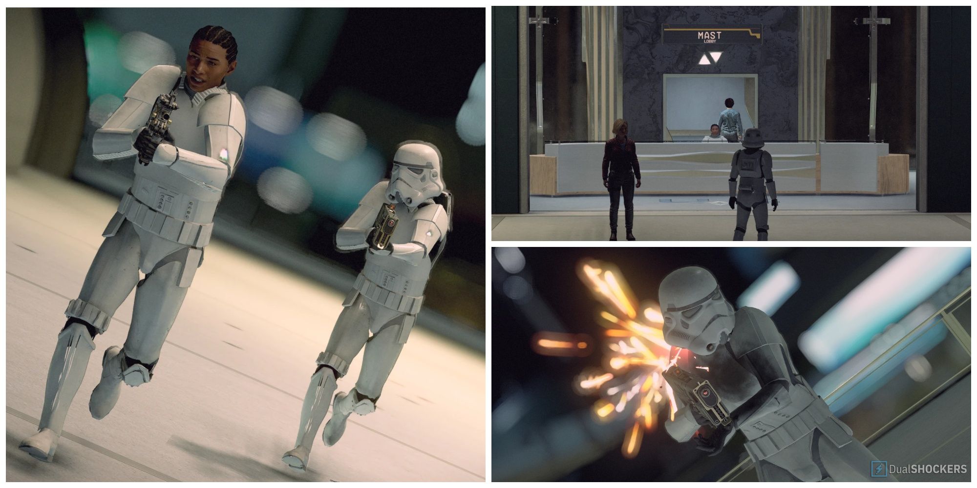Starfield Star Wars mod collage