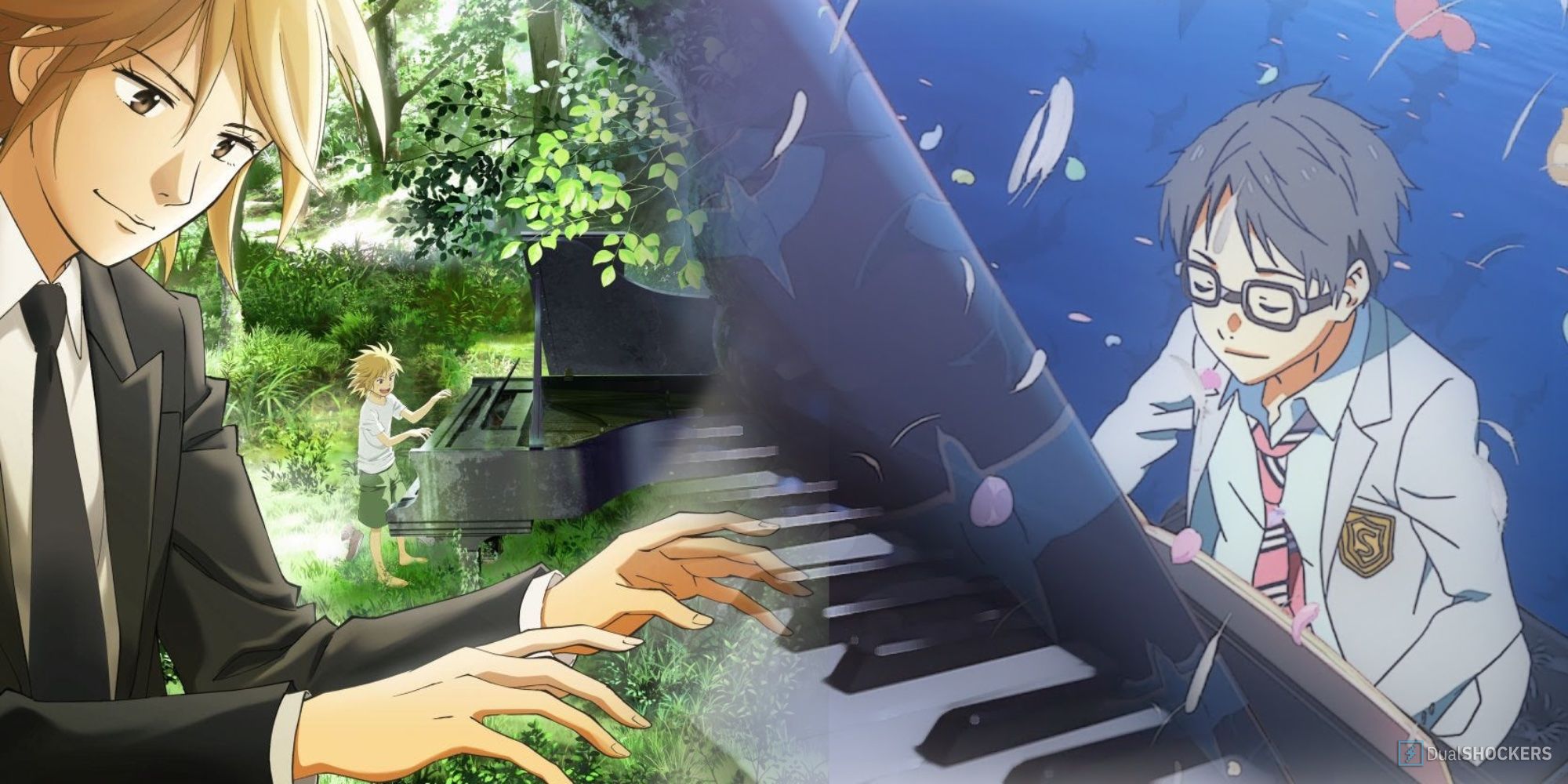 Stable Diffusion prompt: An anime girl playing the piano - PromptHero