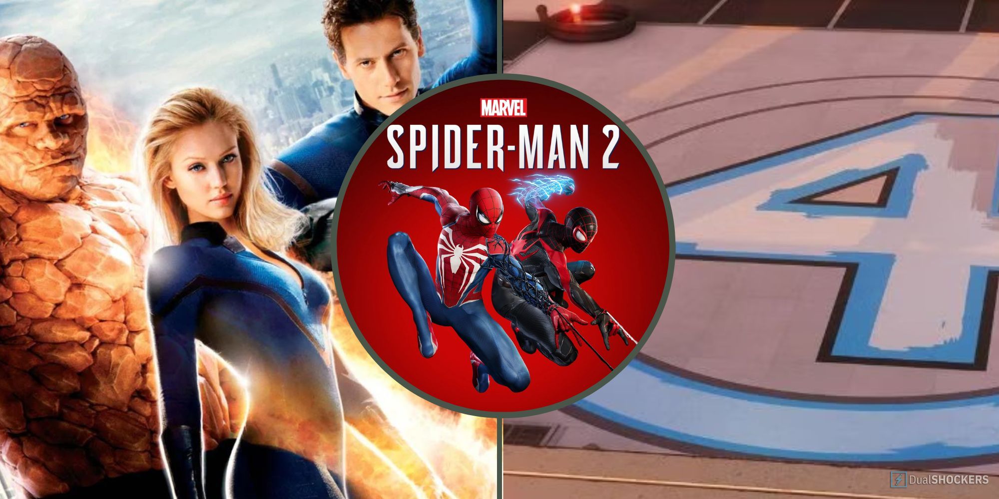 Spider-Man 2 - Fantastic Four HQ Split Image