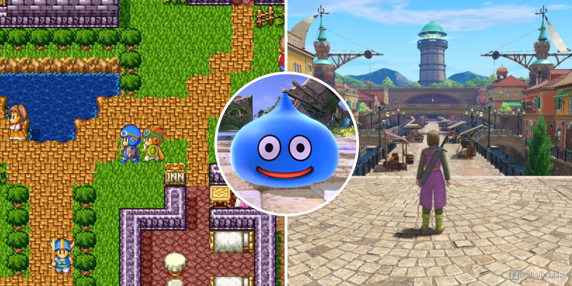 Dragon Quest All Mainline Games In The Franchise Feature Image Heroes Hero Slime