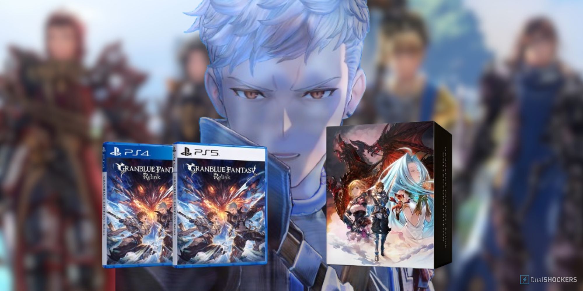 Granblue Fantasy: Relink PS4 PS5 covers and deluxe box edition