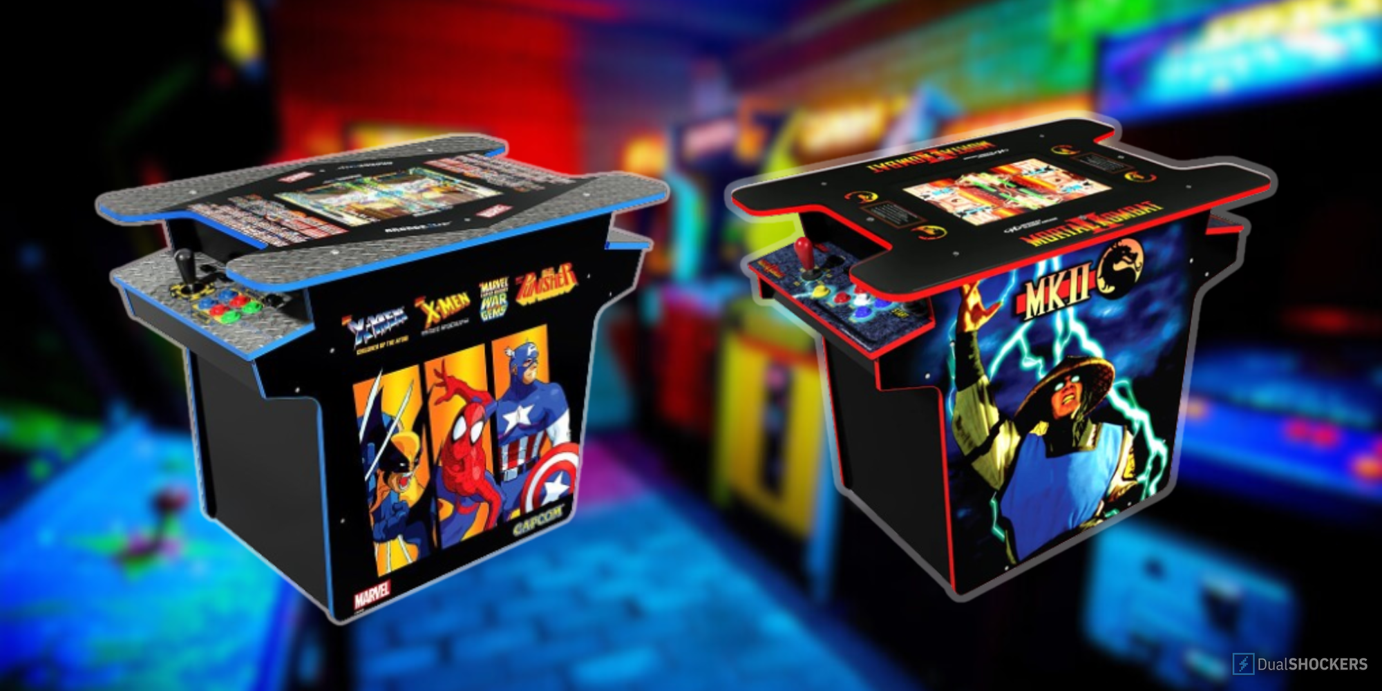 Arcade1Up Offers $200 Discount On Mortal Kombat And Marvel Vs Capcom Gaming Tables