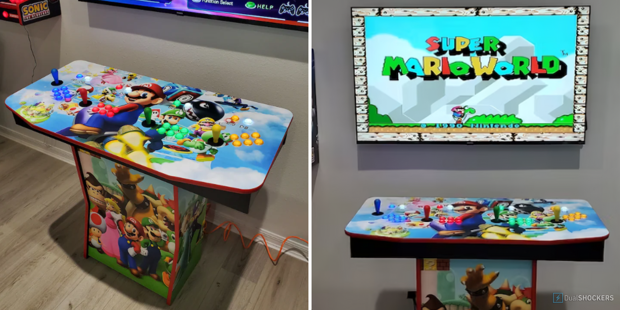 Super Mario World Arcade Machine