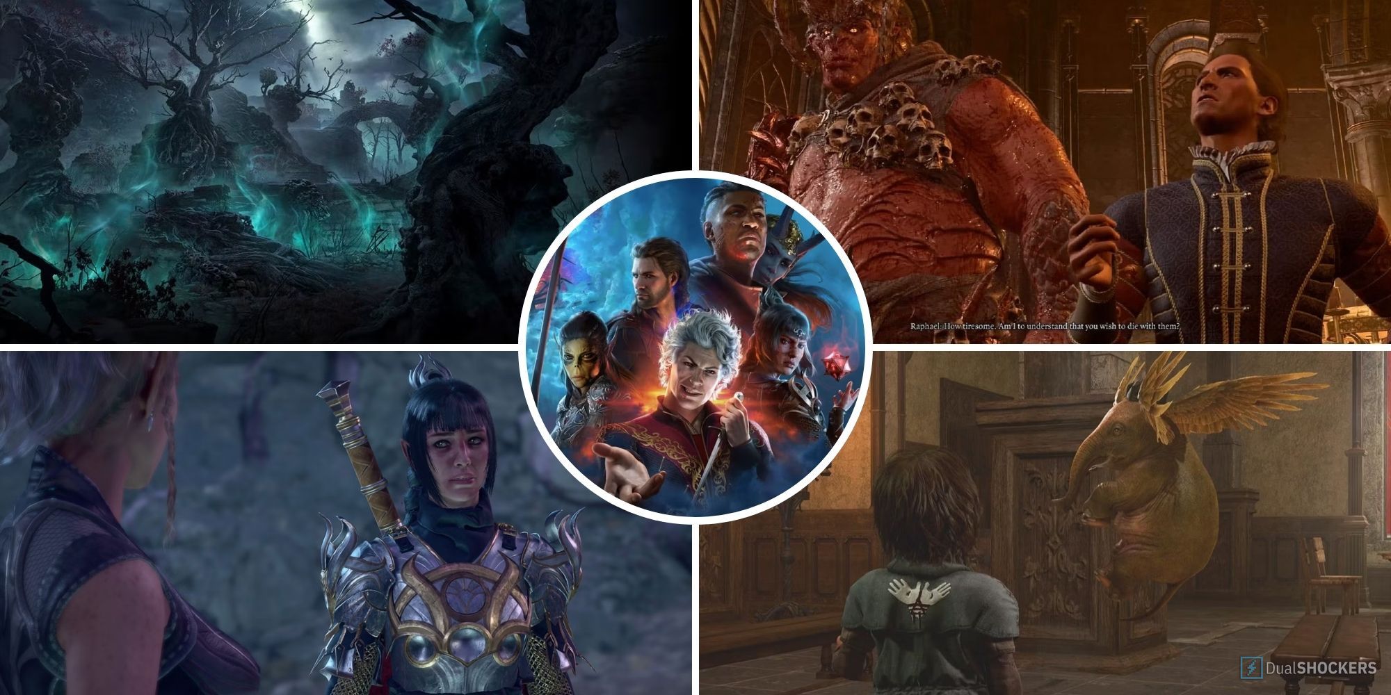 Baldur's Gate 3 - Different Quests Split Image